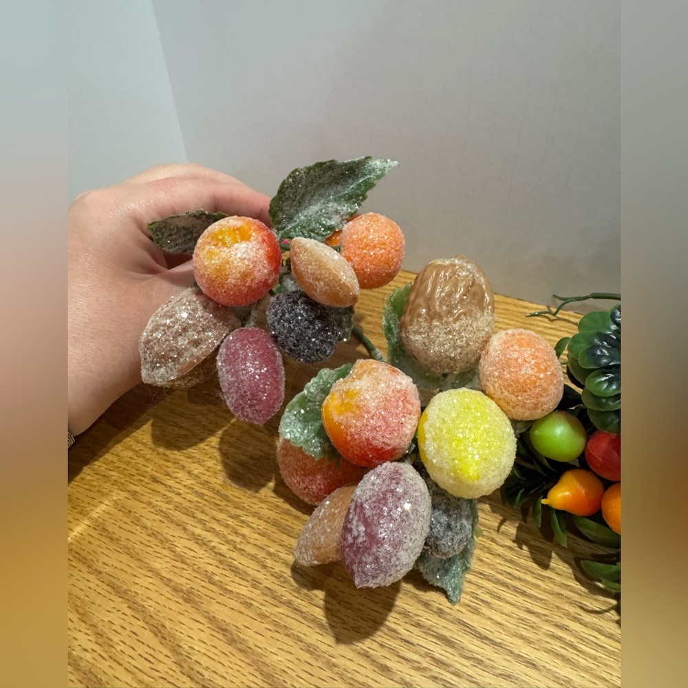 Vintage MCM Artificial Fruit and Greenery Decor - Picture 8 of 8